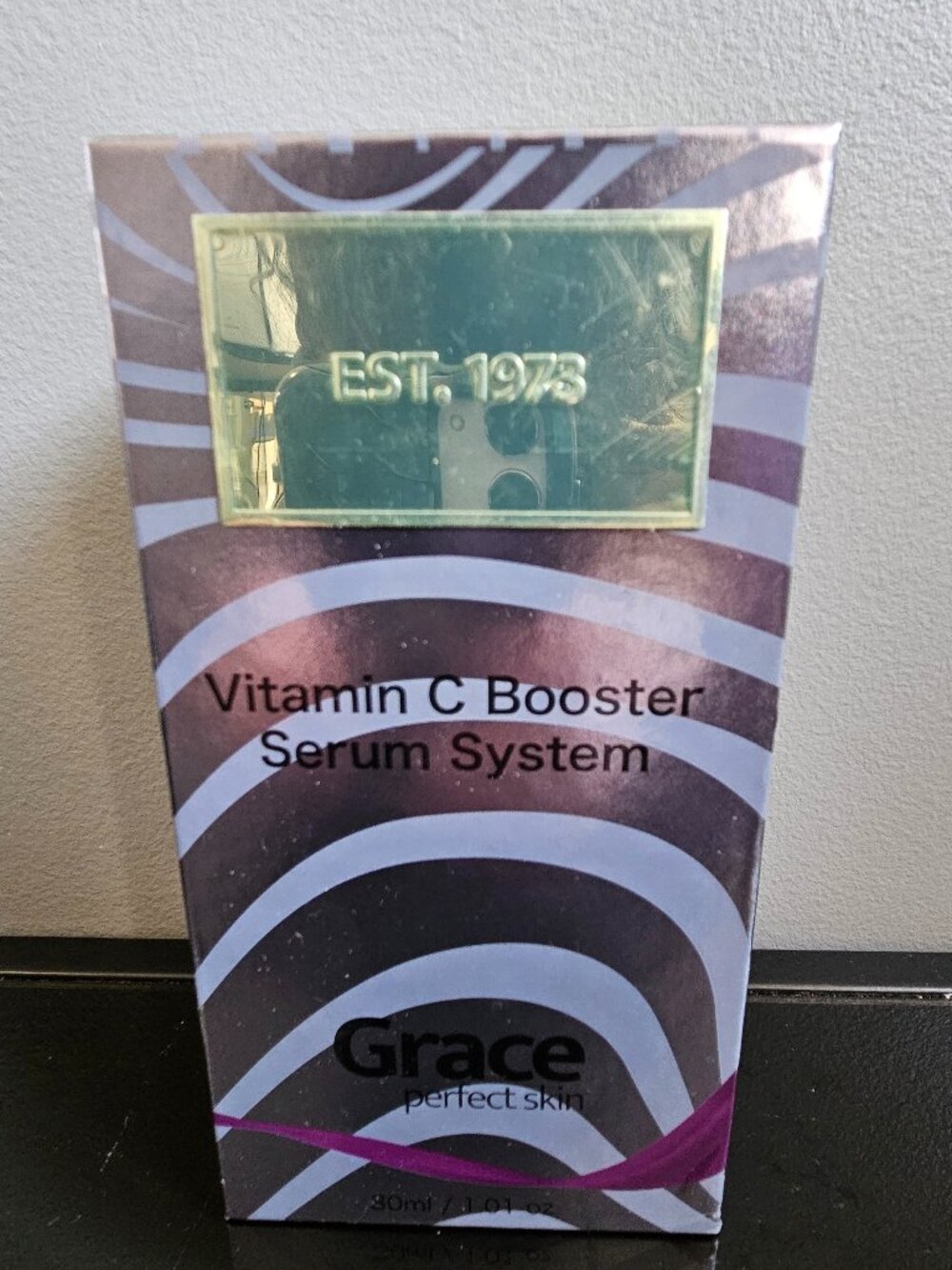 GRACE VITAMIN C BOOSTER SERUM SYSTEM - 1.01 fl oz / 30 ml - BRAND NEW - SEALED